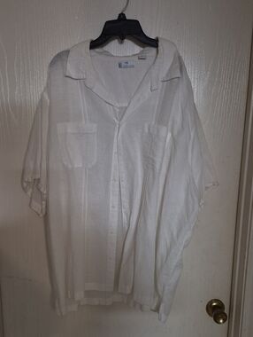 Men's Guayavera "Cafe Luna" 3 XL- Preowned